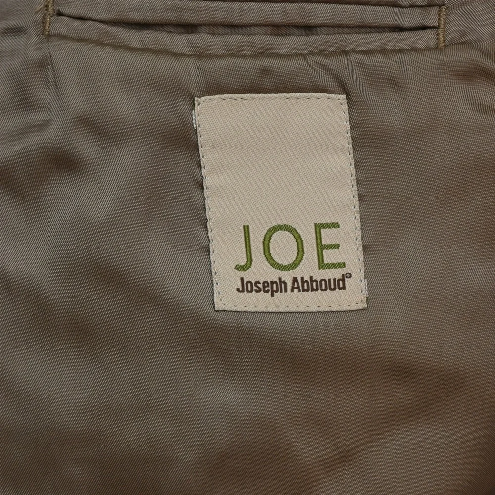 Joseph Abboud 36S 30x30 Brown Sharkskin 100% Wool Mens Jacket Pants Suit_4